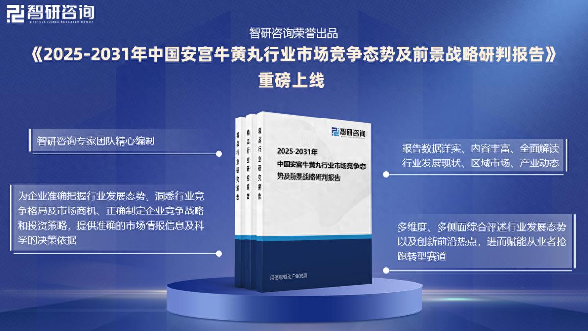 2025版安宮牛黃丸市場運行態(tài)勢及投資前景分析報告